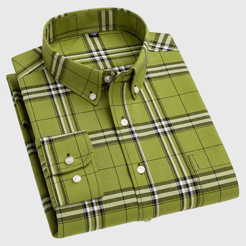 Zeitlose Karo-Bluse für Alltags-Chic