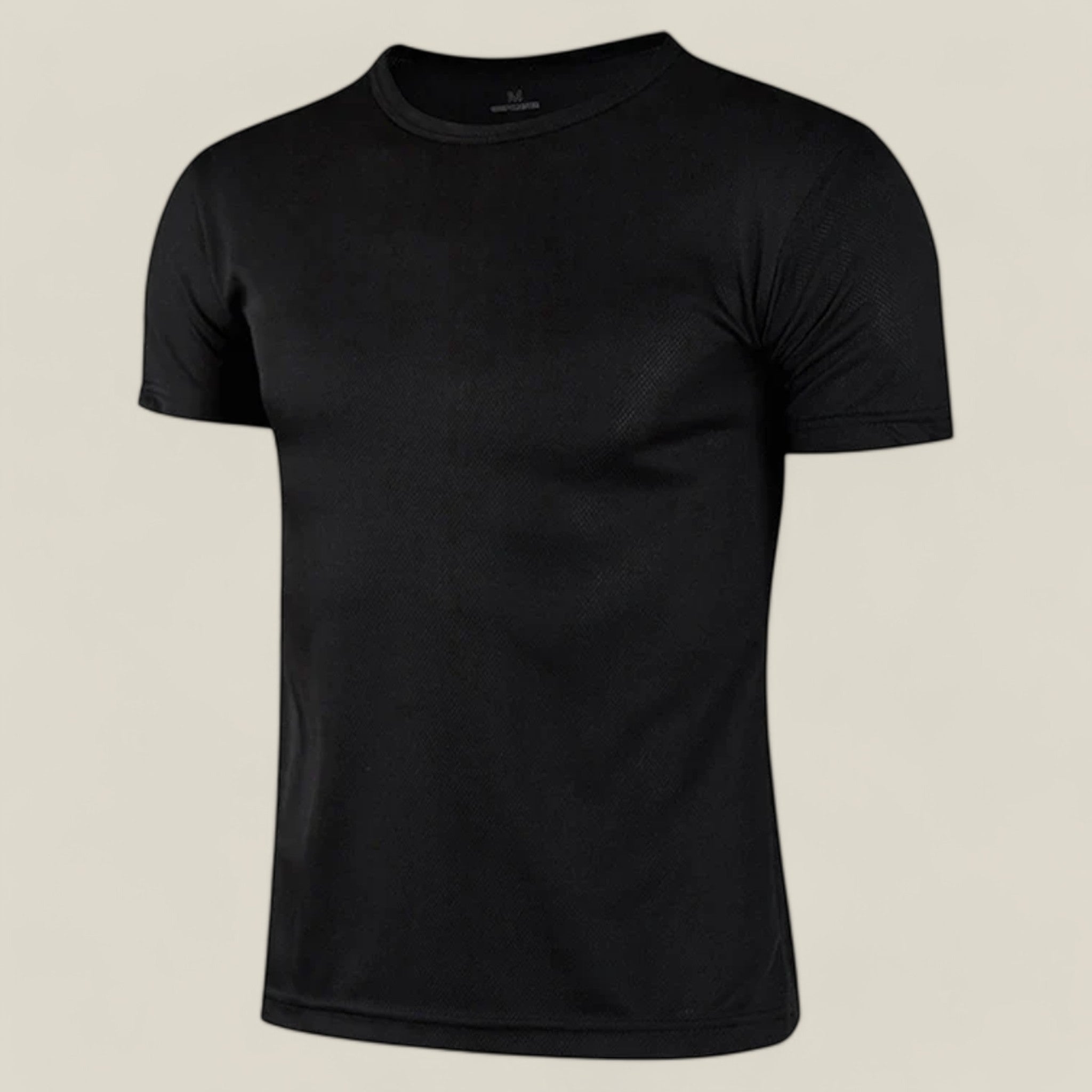 Chris | Kurzarm-Sportshirt – Schnelltrocknend - Schwarz - - Concept Fashionlab