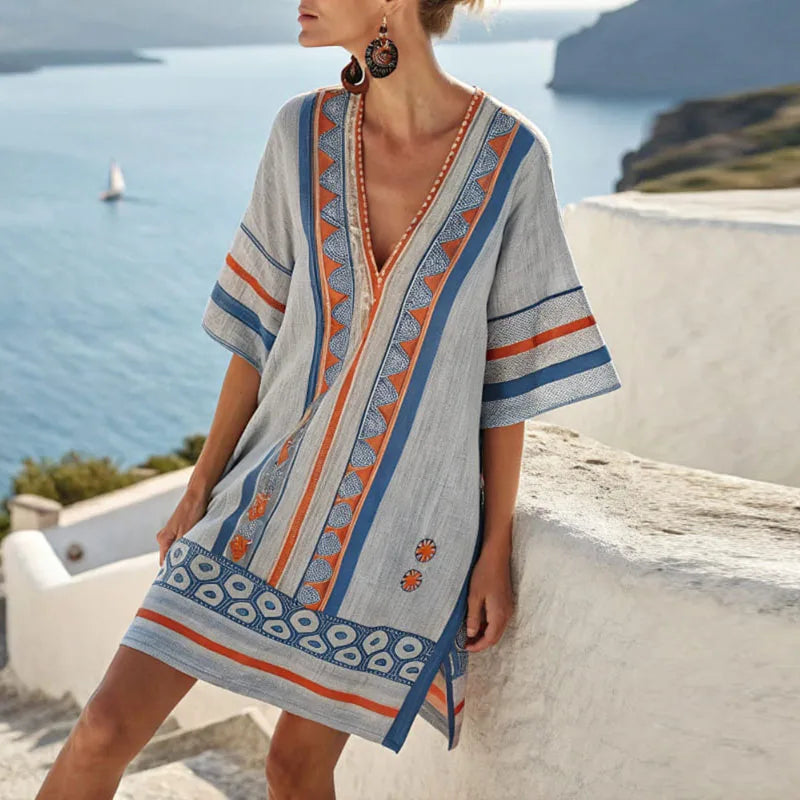 Ashley | Elegantes fließendes Maxikleid für jeden Anlass