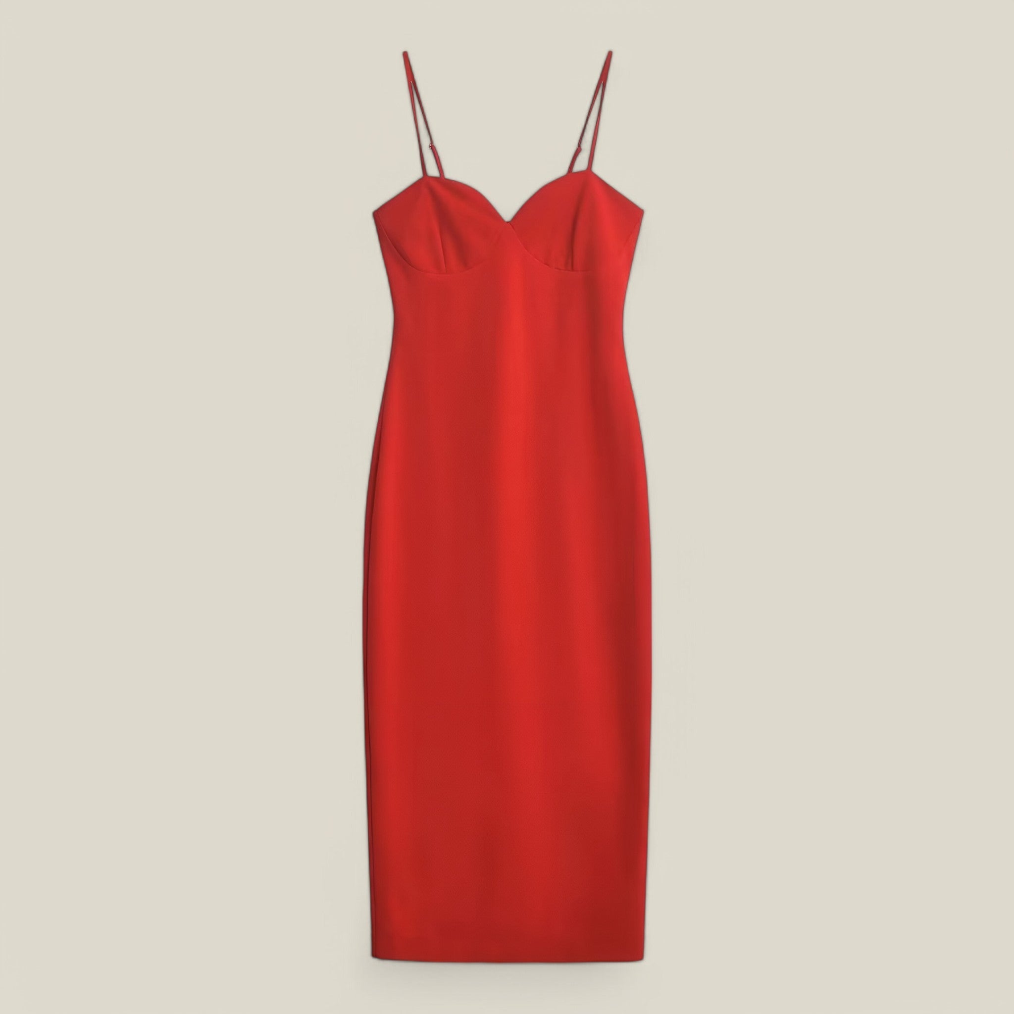 Scarlet | Slim dress - Schlicht und elegant