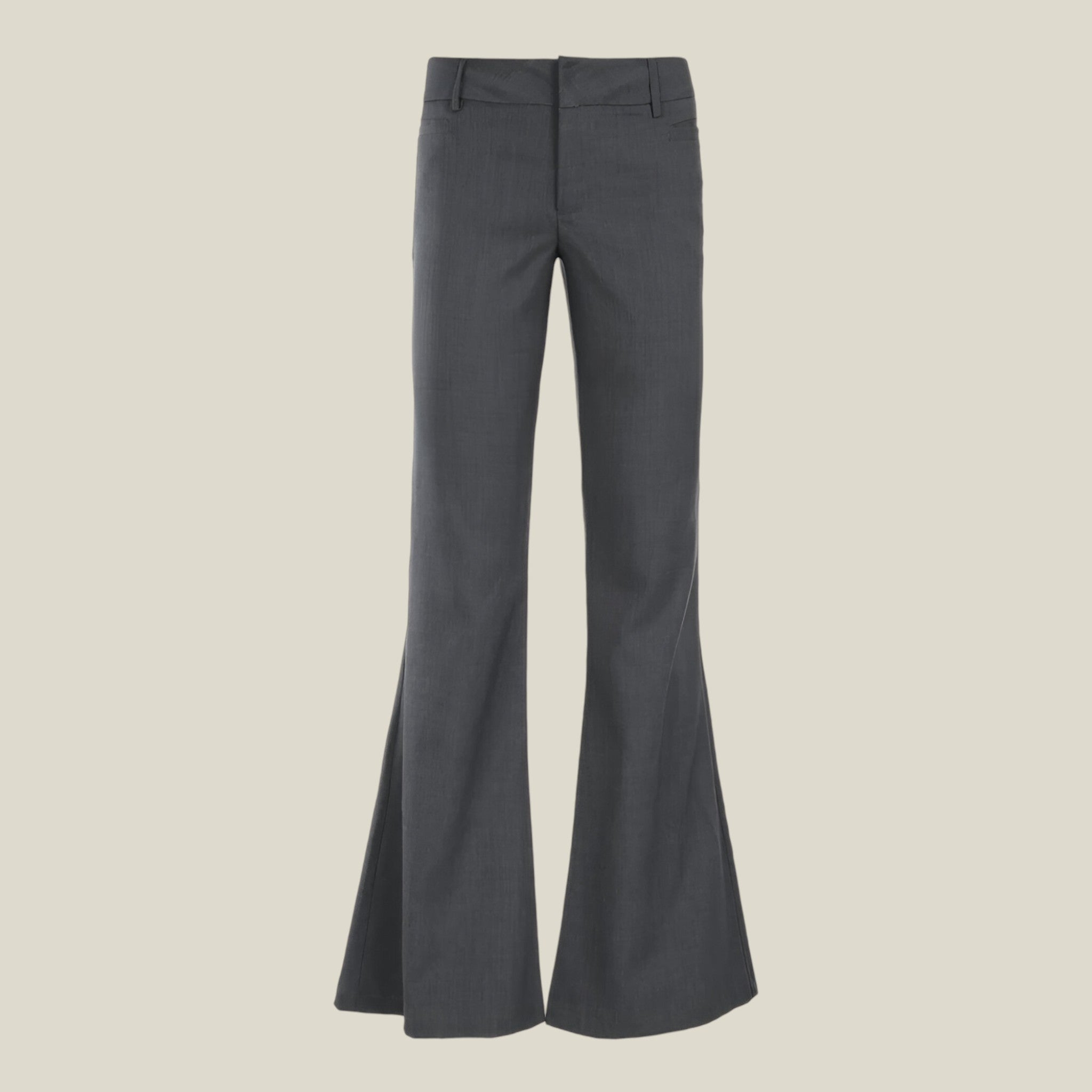 Emily | Elegante Skinny Fit Hüfthose - Grau - - Concept Fashionlab