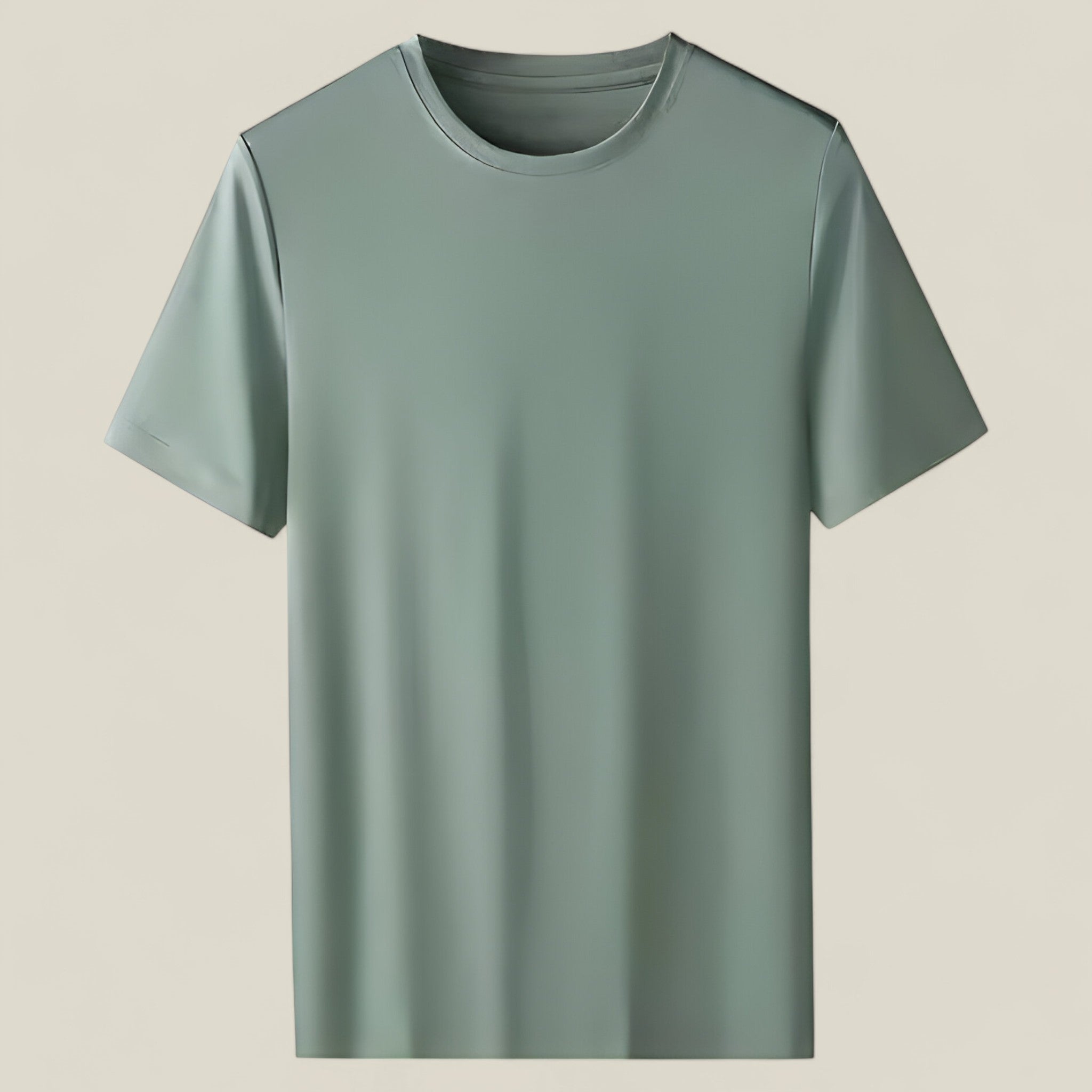 Arnaud | T-Shirt für Herren – Kurzarm & Rundhals - Olivegrün - - Concept Fashionlab