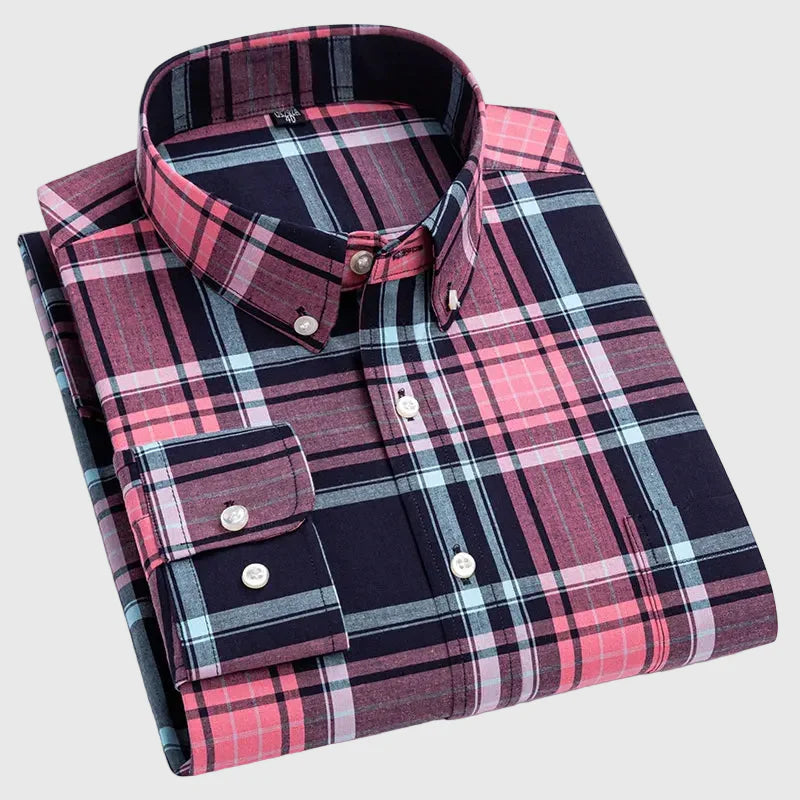 Zeitlose Karo-Bluse für Alltags-Chic