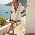 Damen Elegantes und Bequemes Strandkleid für sonnige Sommertage