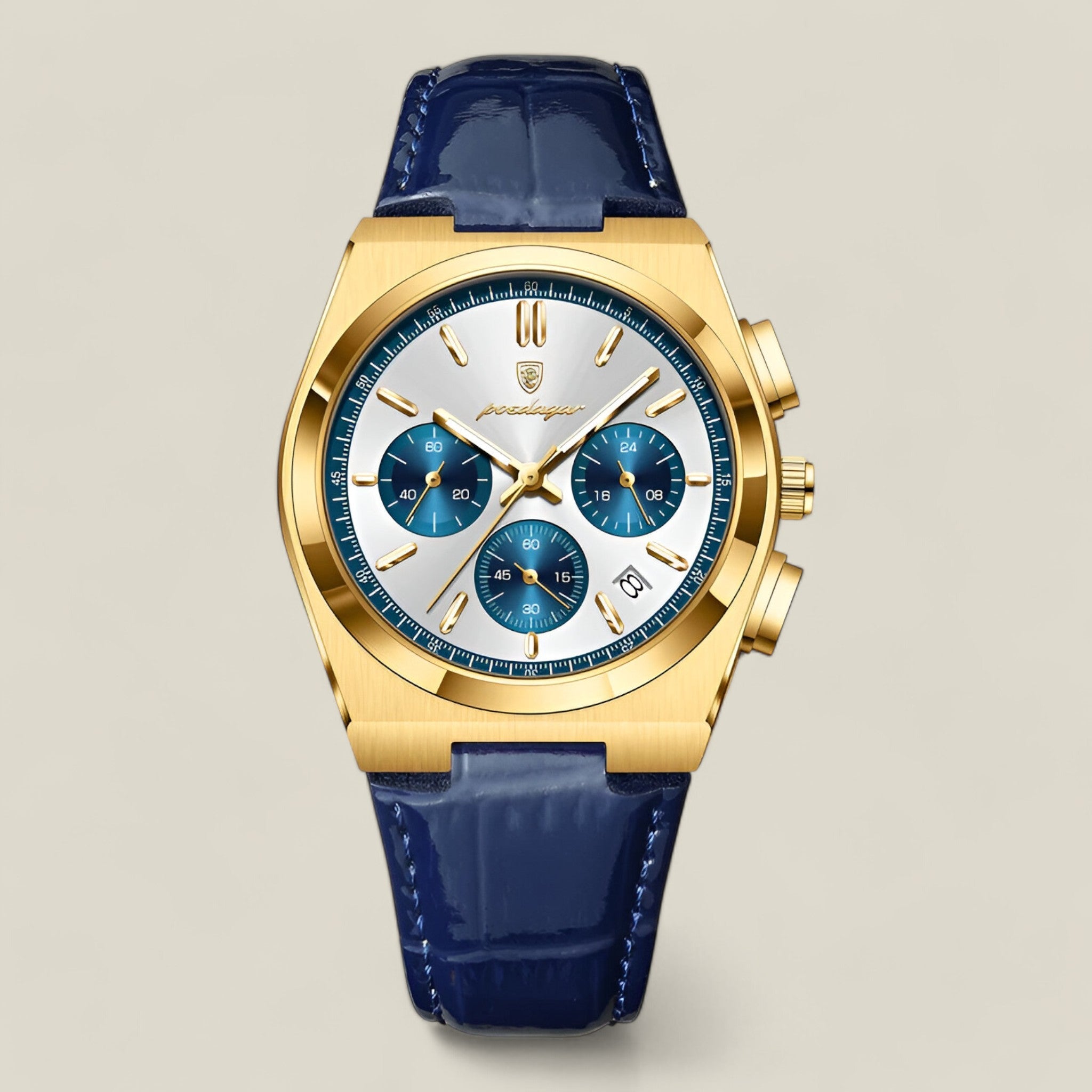 Nolan | Elegante Herrenuhr - Gold - - Concept Fashionlab