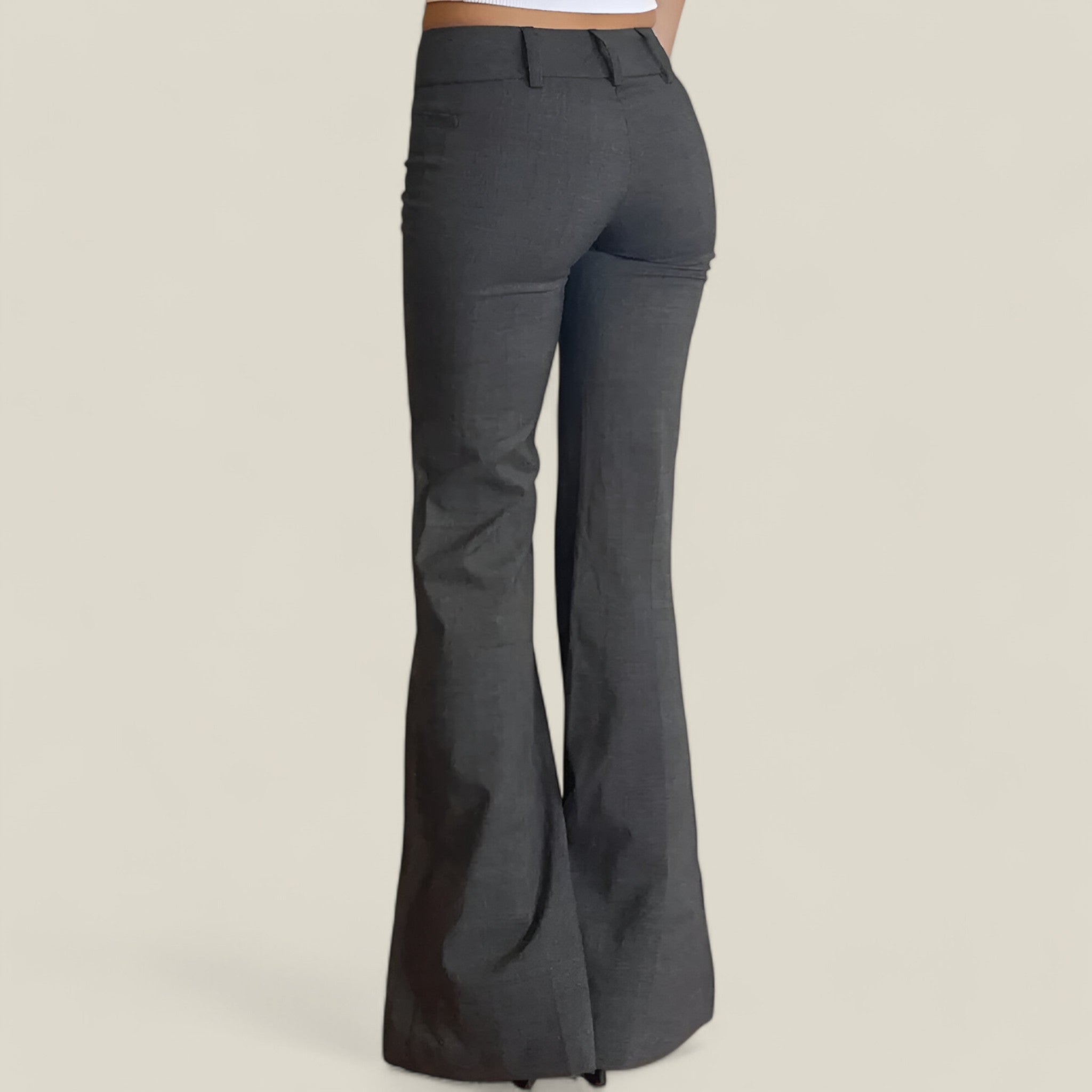 Emily | Elegante Skinny Fit Hüfthose - - - Concept Fashionlab