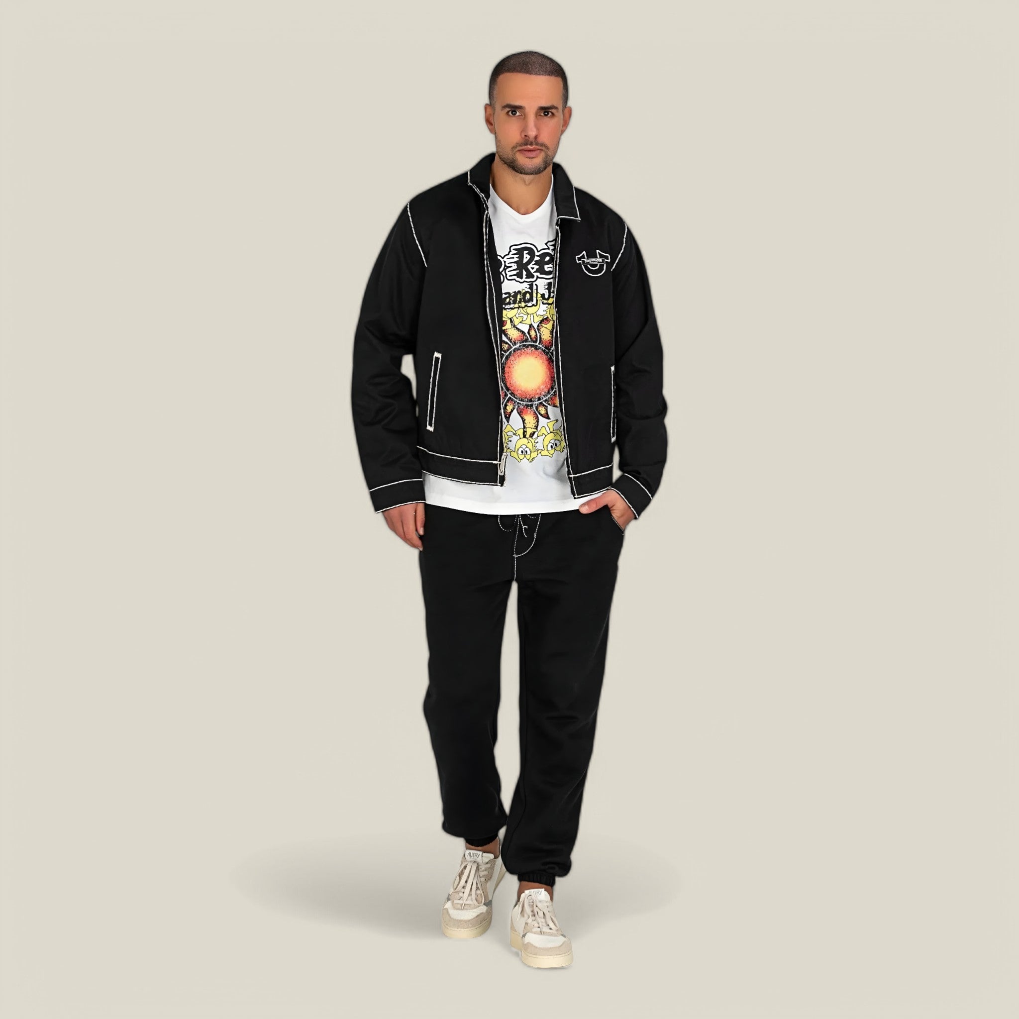 Alex | Übergroße Retro-Jeansjacke