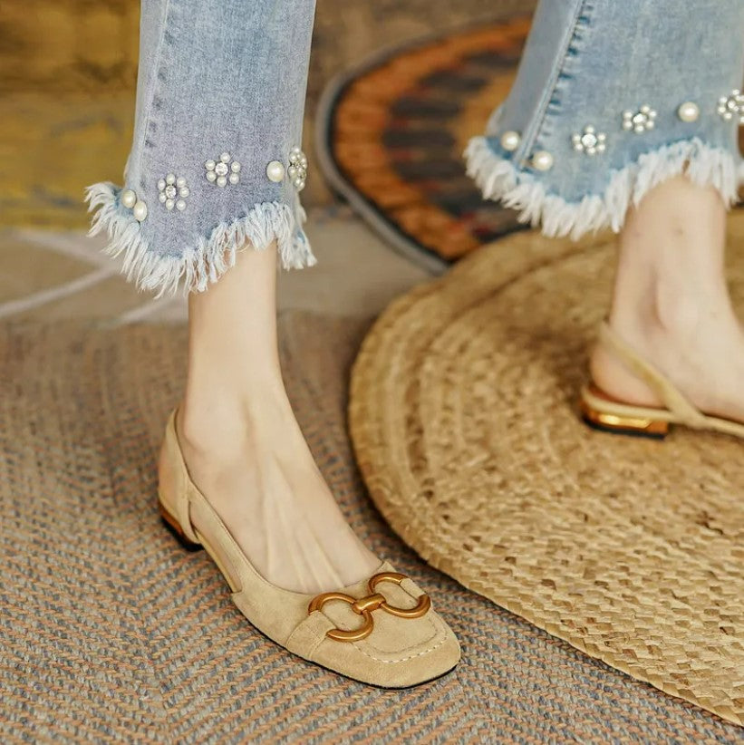 Orthopädische Sandalen — Ganztägiger Tragekomfort und Unterstützung - Khaki - Damen > Sandalen > Orthopädisch - Concept Fashionlab