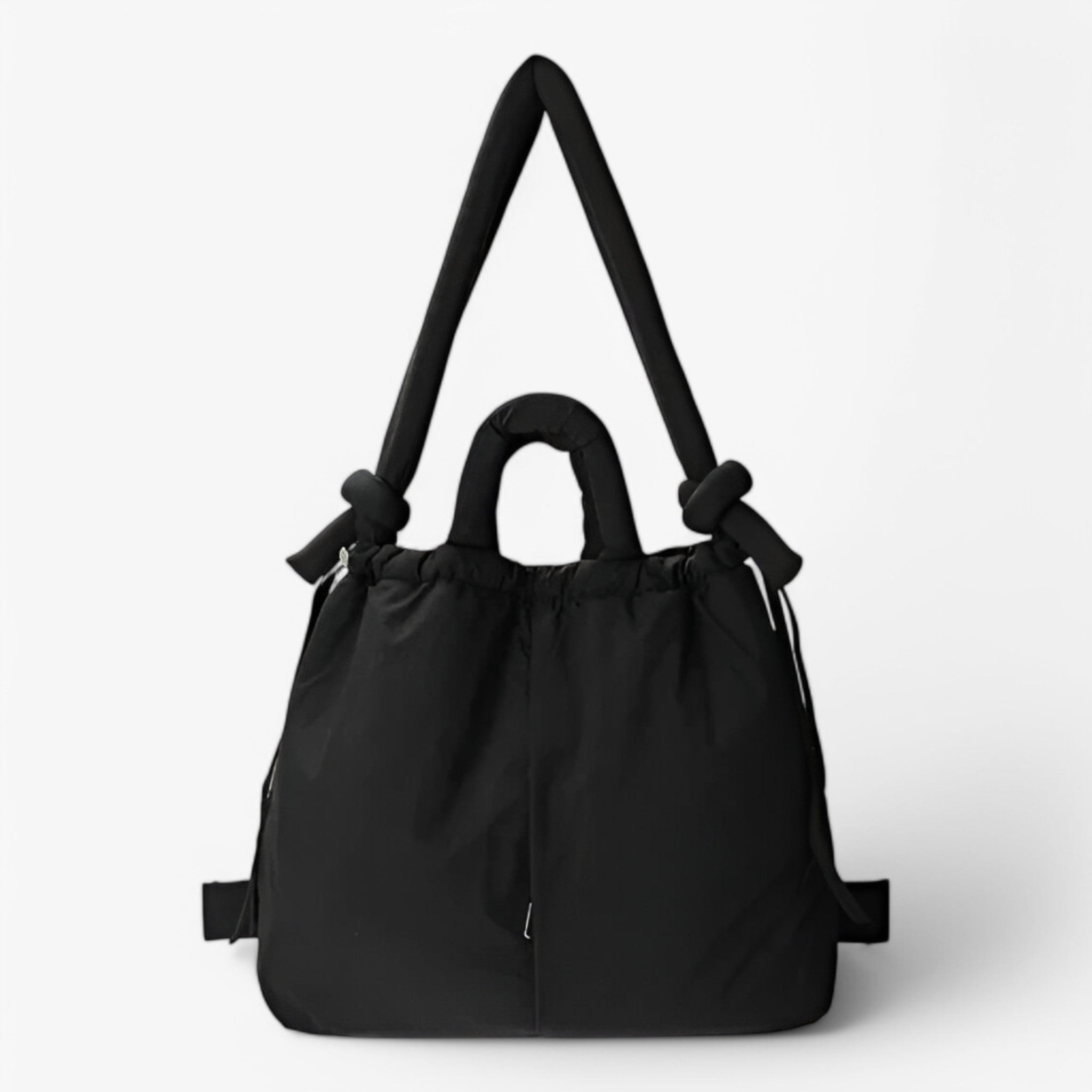 Schicke Puffer-Handtasche mit einem mutigen, einzigartigen Look