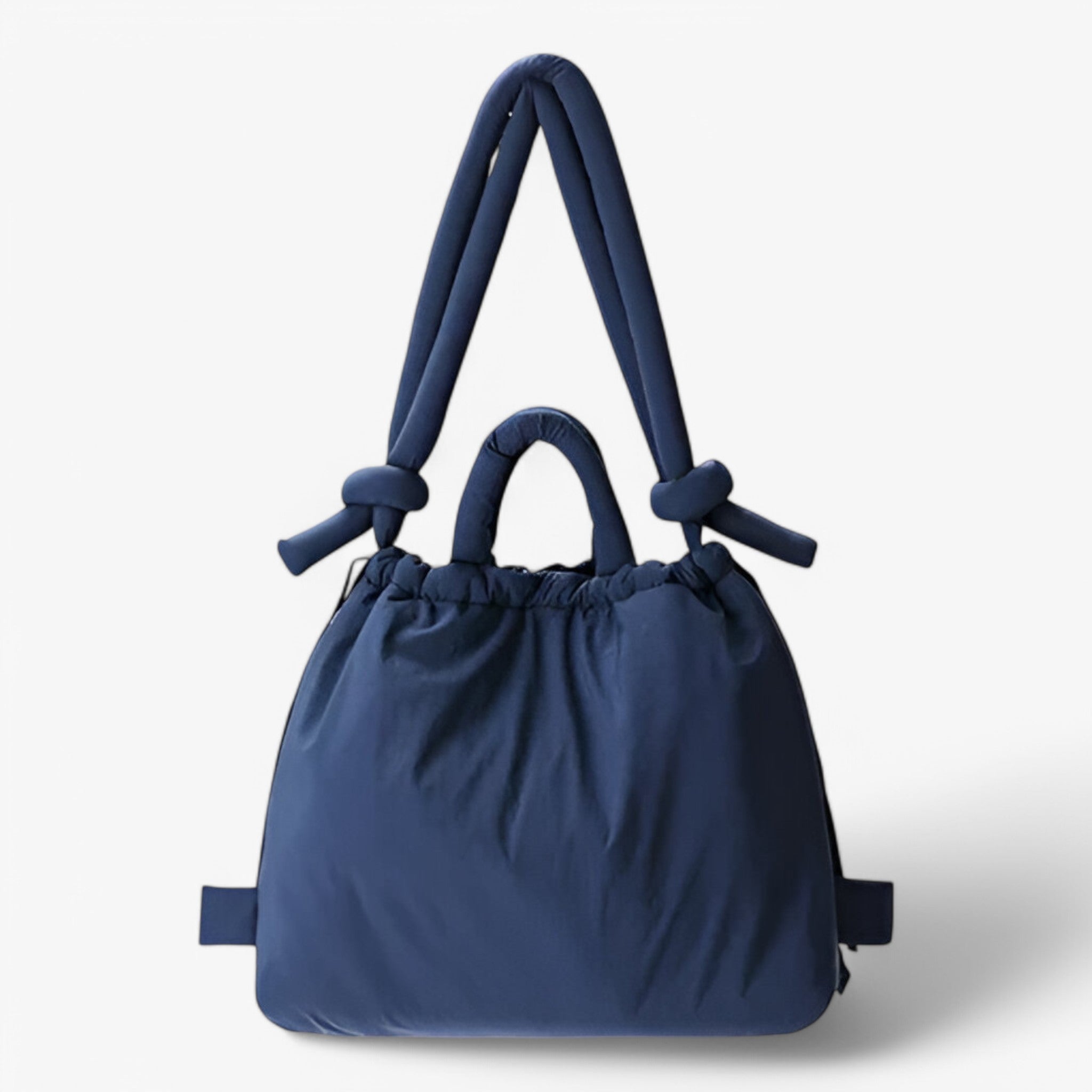 Schicke Puffer-Handtasche mit einem mutigen, einzigartigen Look