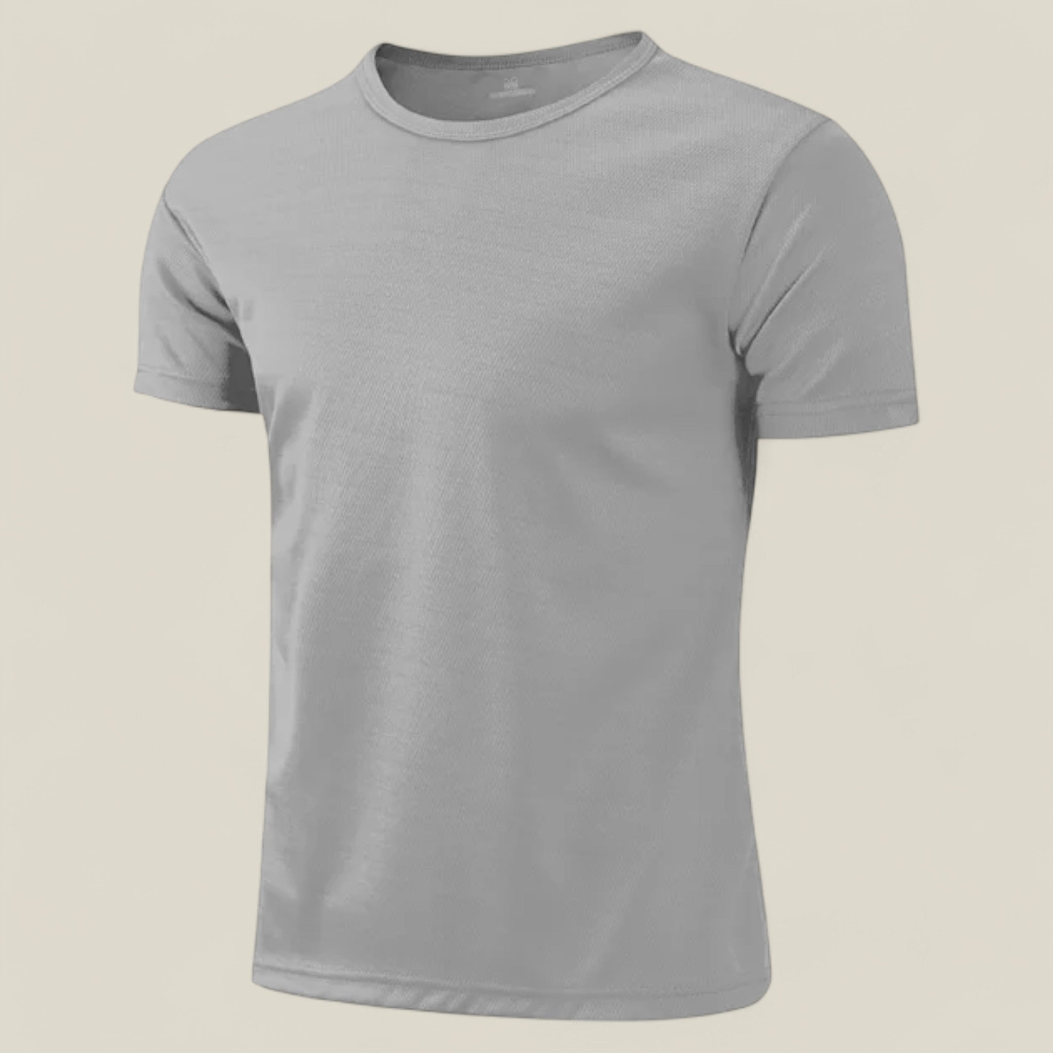 Chris | Kurzarm-Sportshirt – Schnelltrocknend - Grau - - Concept Fashionlab