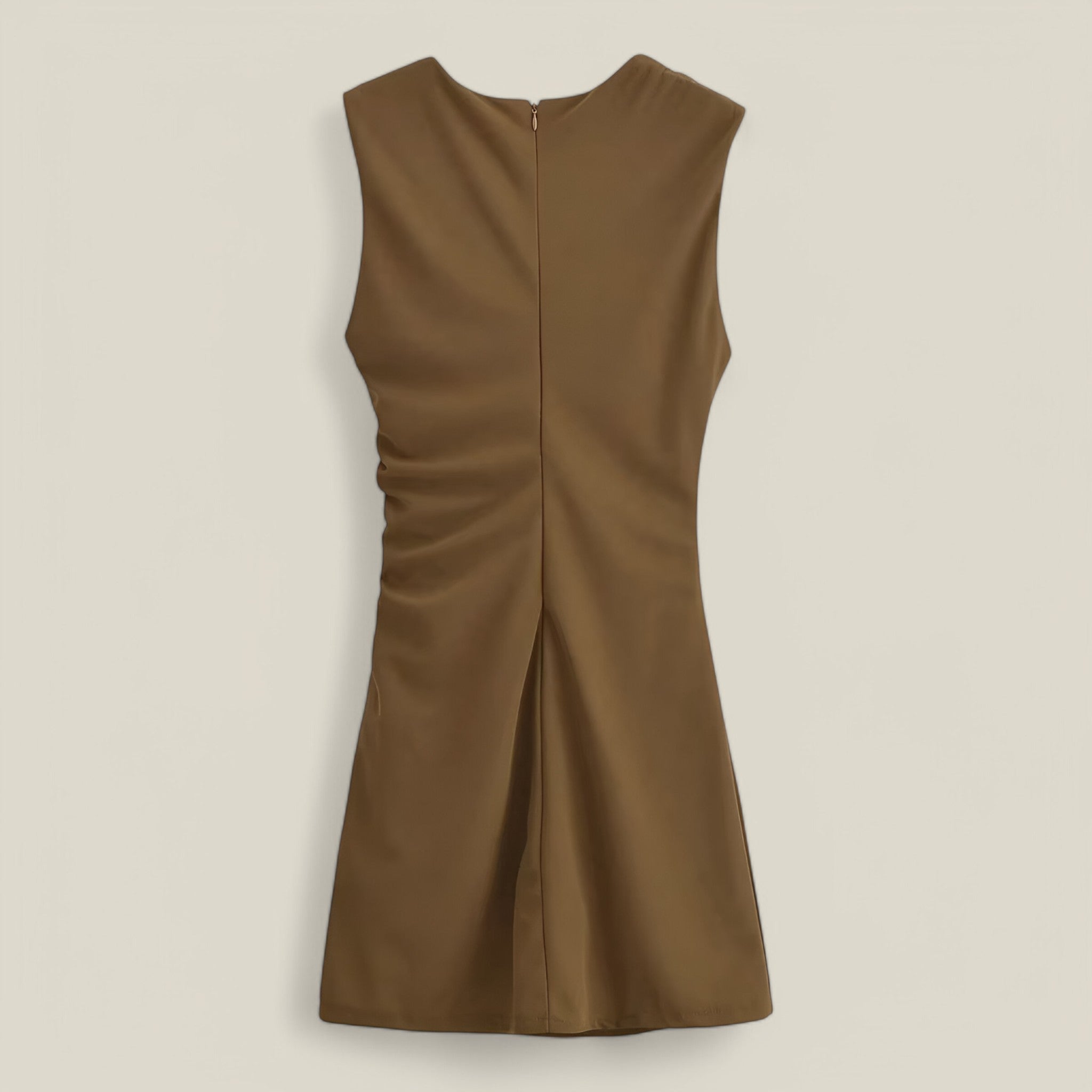 Evelyn | Geraffte Minikleid - Sophisticated und trendy