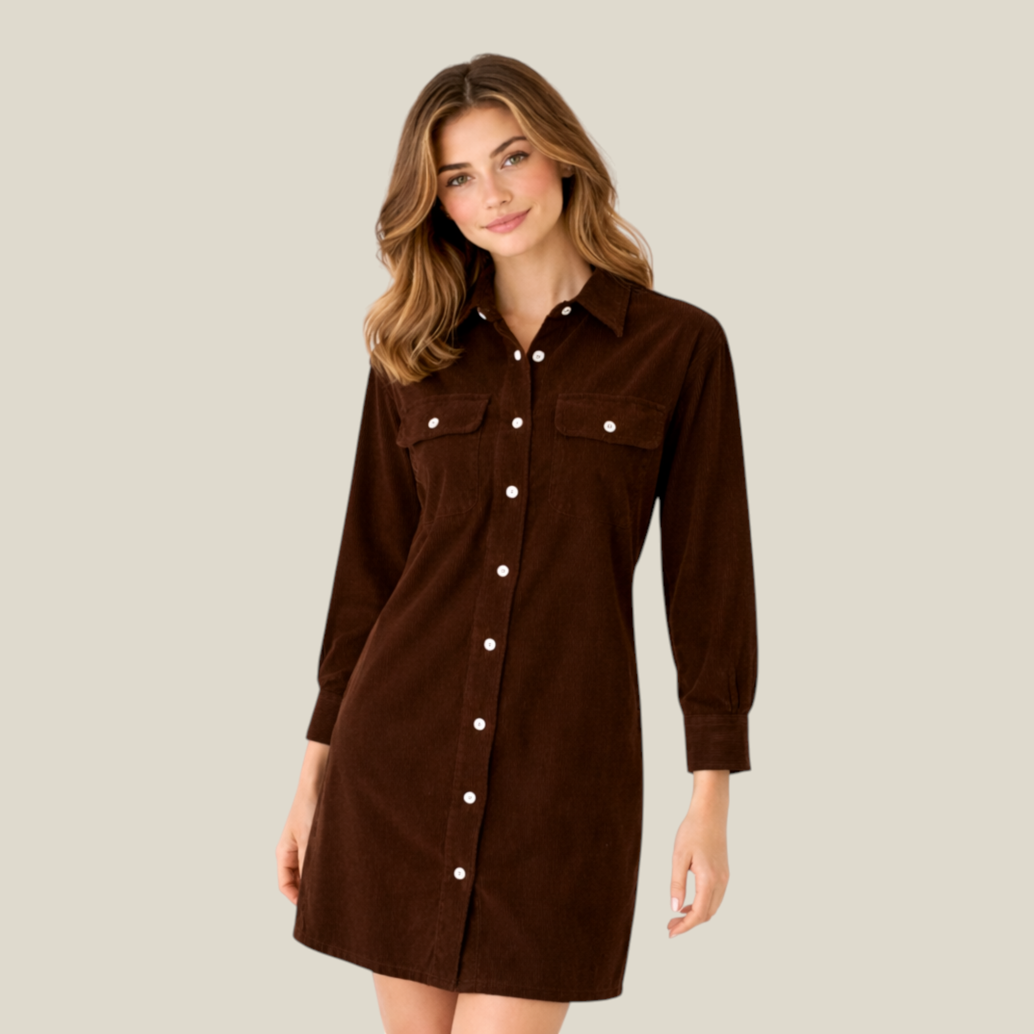 Trendiges Kleid mit bequemer, entspannter Passform Damen - - Dress - Concept Fashionlab Boutique