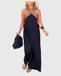 Elegantes fließendes Maxikleid