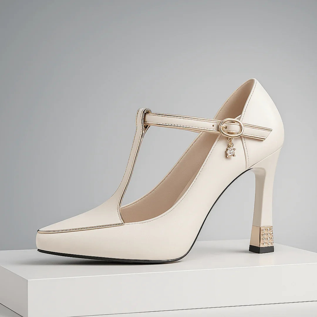 Elegante T-Träger-Pumps