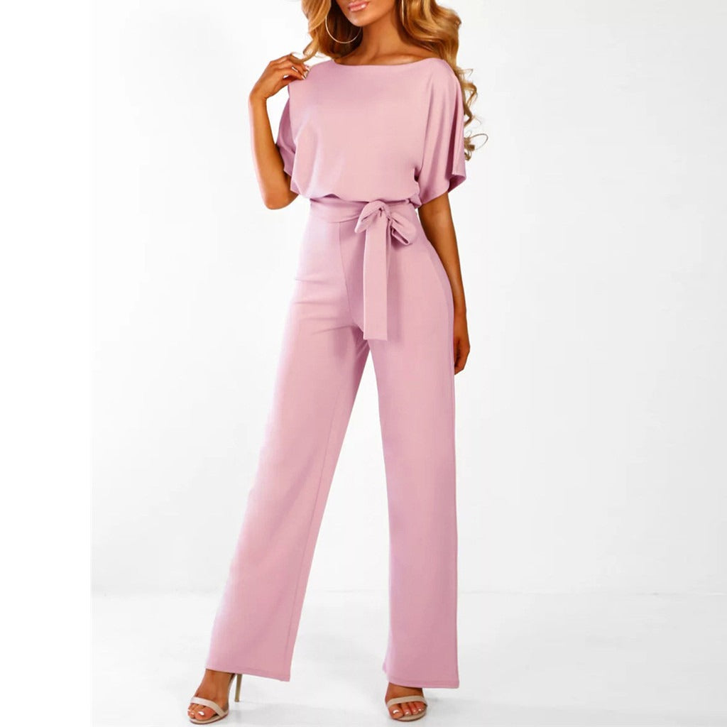 Lena – Schick & Bequem Jumpsuit - Rosa - Jumpsuit - Concept Fashionlab Boutique