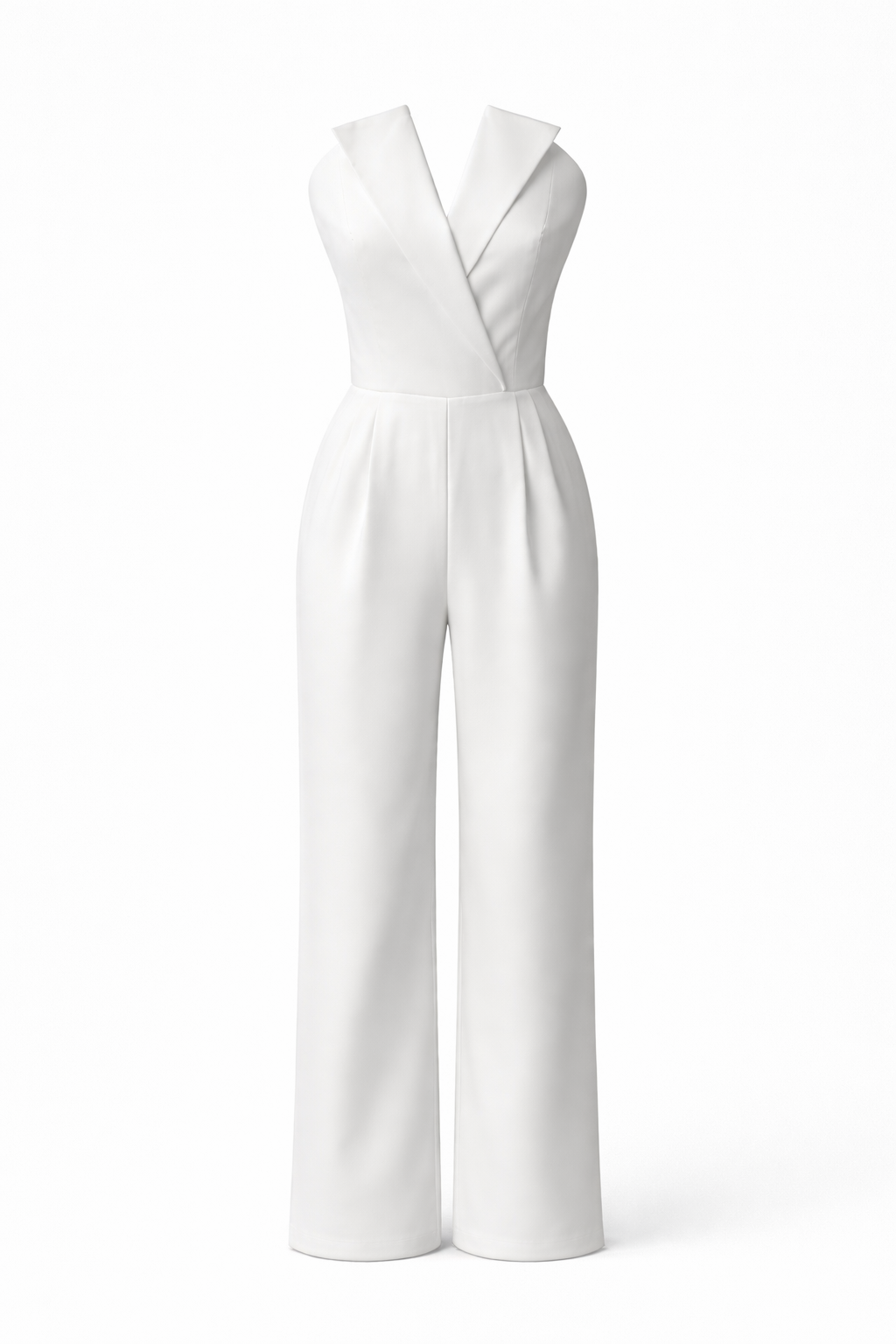 Elena - Eleganter Jumpsuit ohne Ärmel - - Jumpsuit - Concept Fashionlab Boutique