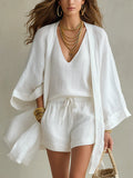 Sophie Cardigan- und Shorts-Set