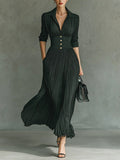 Maéline - Chic, figurschmeichelndes Kleid mit taillierter Passform Damen