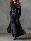 Luxus-Maxikleid für mühelose Eleganz
