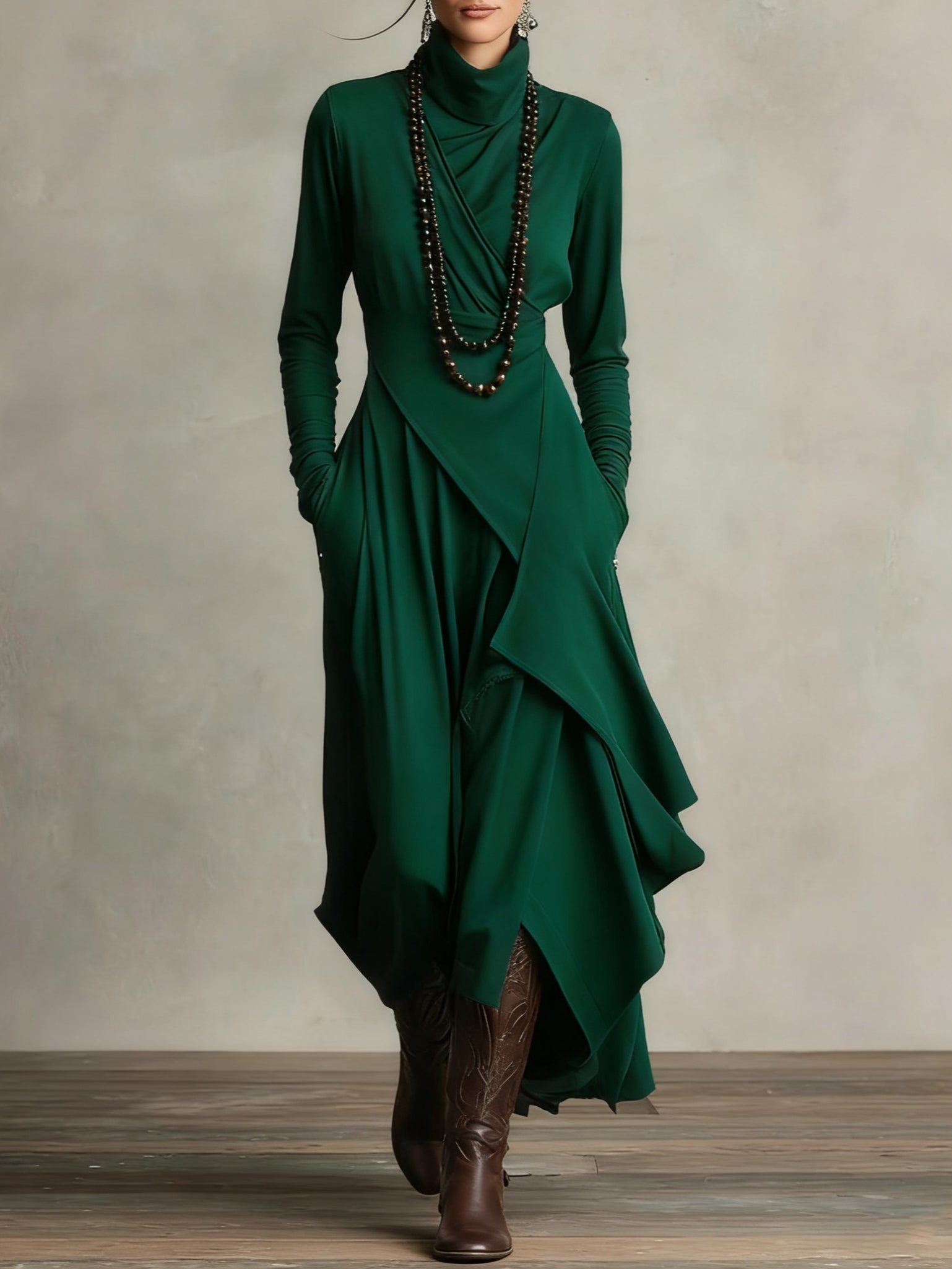 Marilyn | Timeless Elegance Maxi Dress - - Maxi Dress - Concept Fashionlab