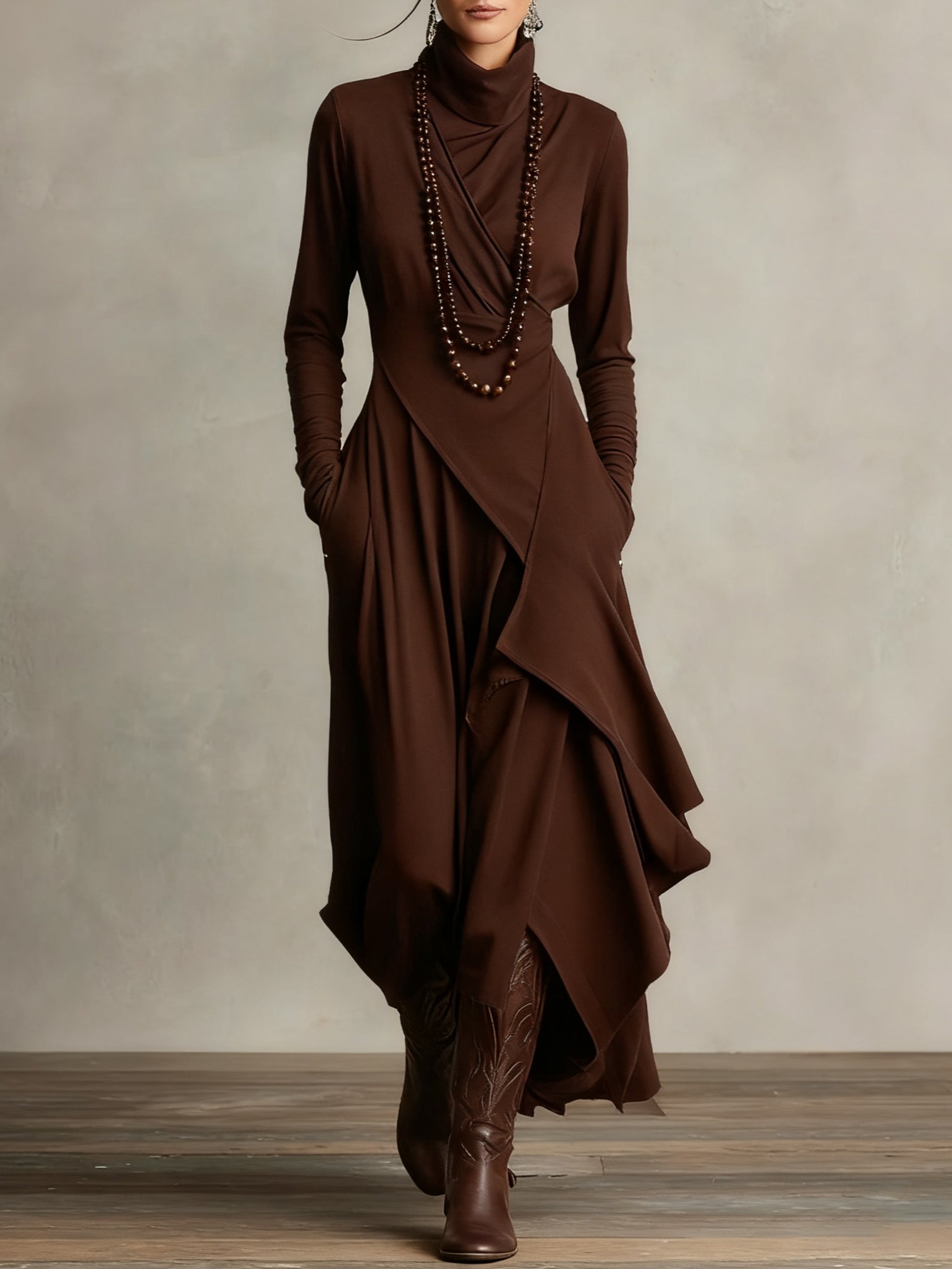 Marilyn | Timeless Elegance Maxi Dress - - Maxi Dress - Concept Fashionlab