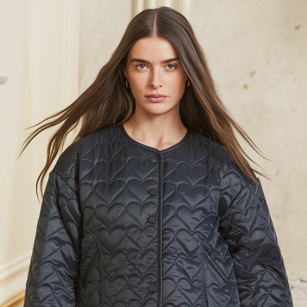 Evelyn | Gequiltete Herzjacke