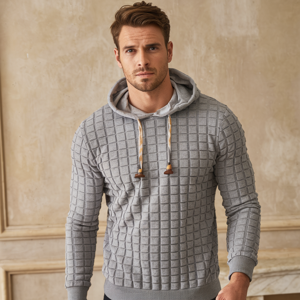 Jerick | Gestrickter Kapuzenpullover - Elegant und bequem