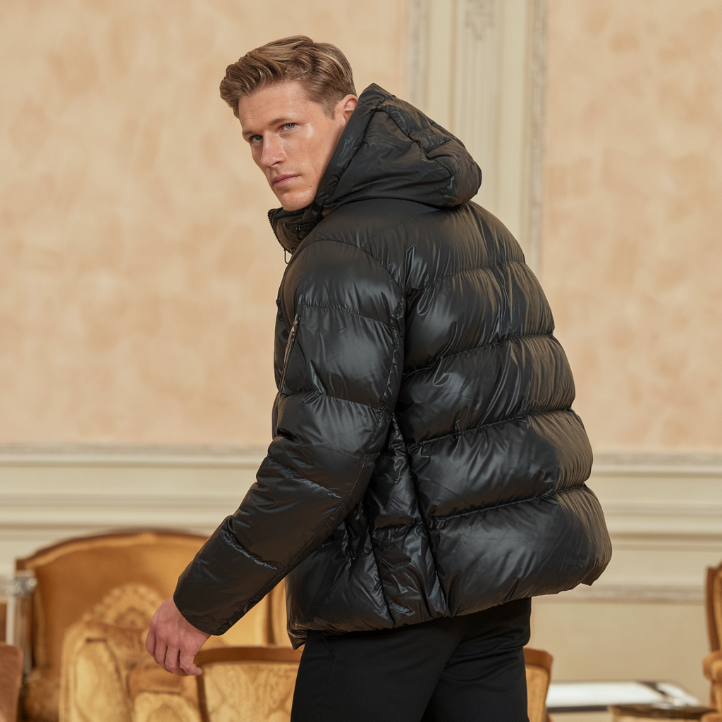 Leandro | Bauschige Jacke - Funktional und bequem