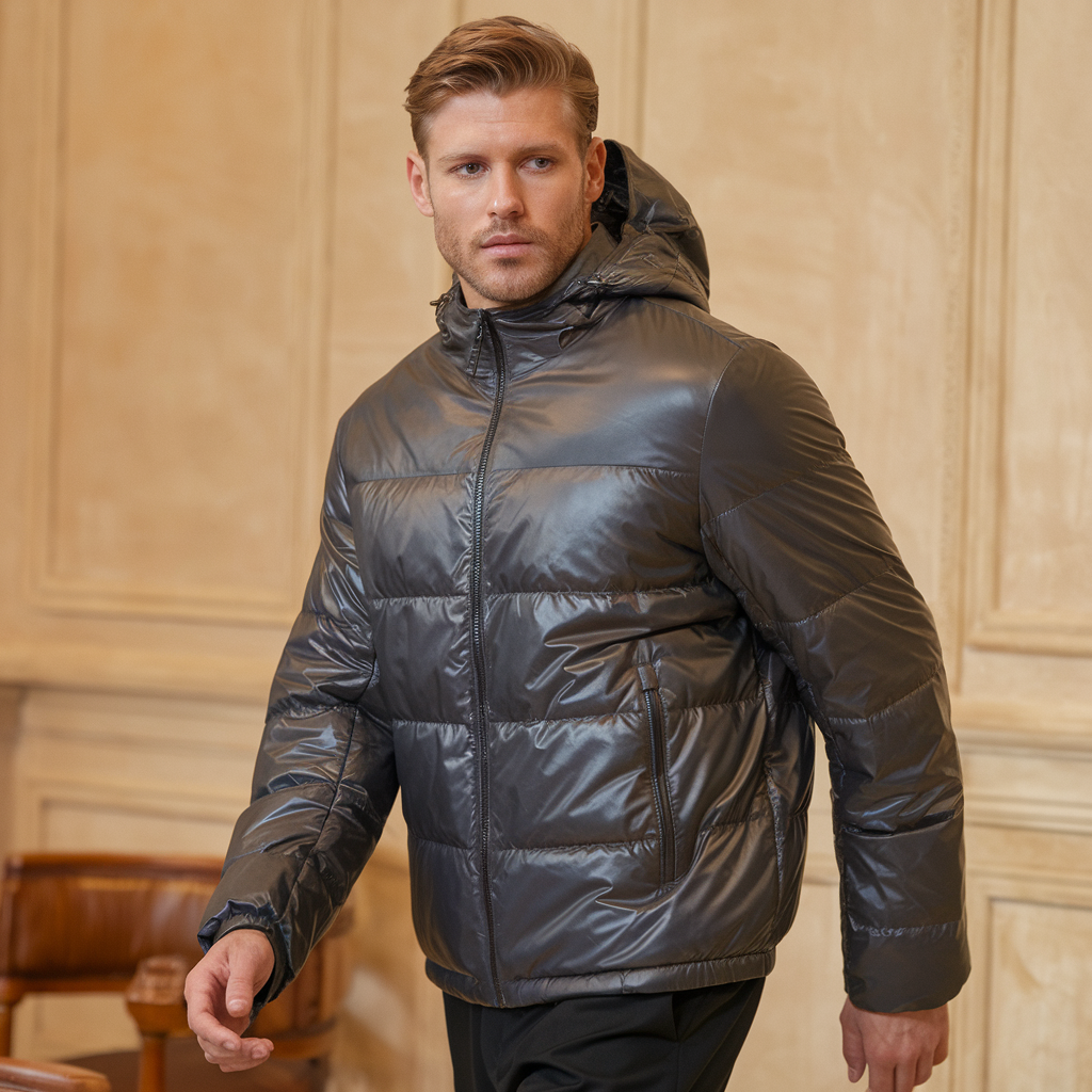 Leandro | Bauschige Jacke - Funktional und bequem