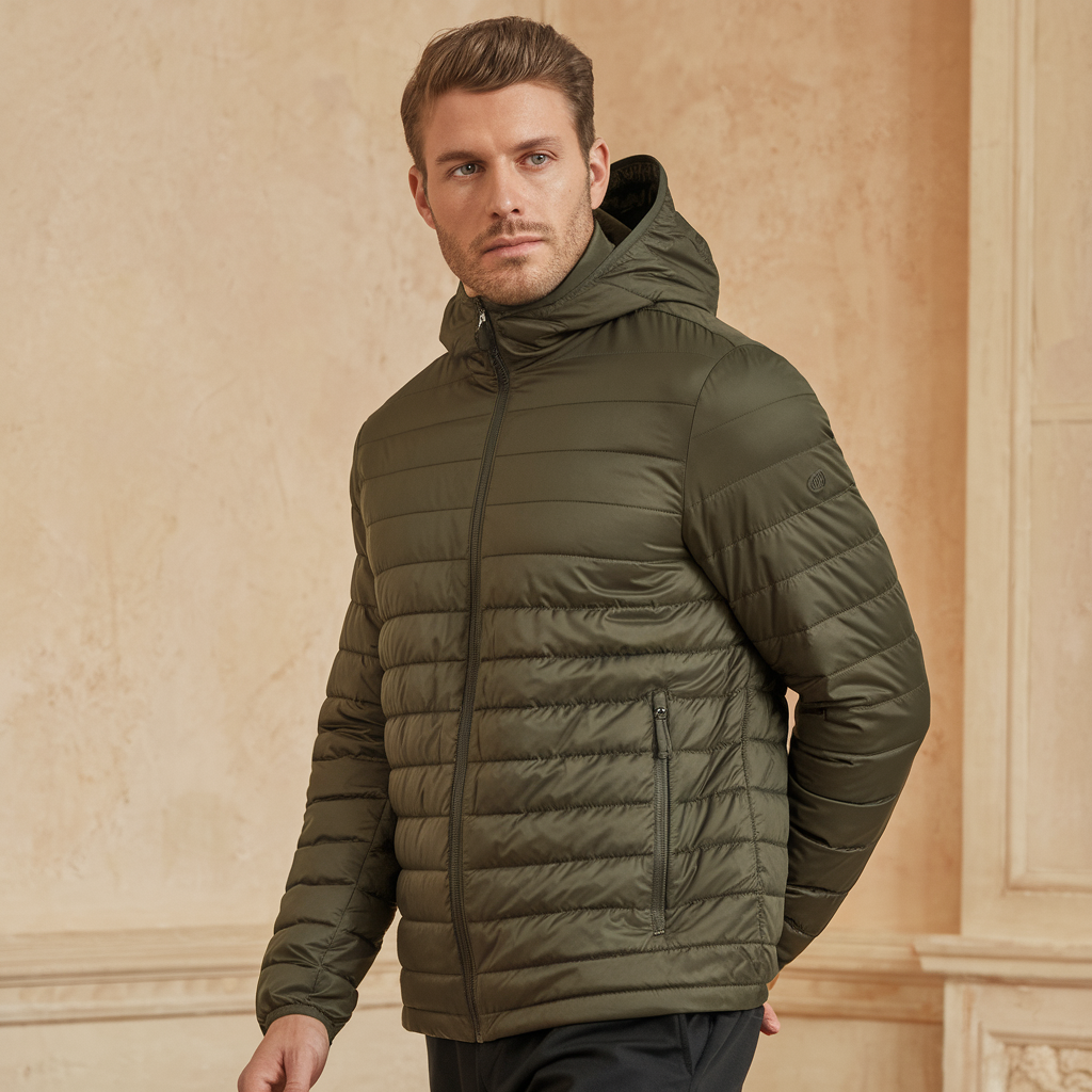 Leandro | Bauschige Jacke - Funktional und bequem