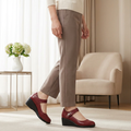 Damen Elegante Schuhe mit mittelhohem Absatz und ganztägigem