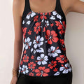 Damen Elena Tankini-Set mit Blumenmuster – Lebhafte, schmeichelhafte