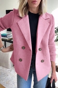 Chic-Blazer mit Strickärmeln für mühelose Eleganz Damen
