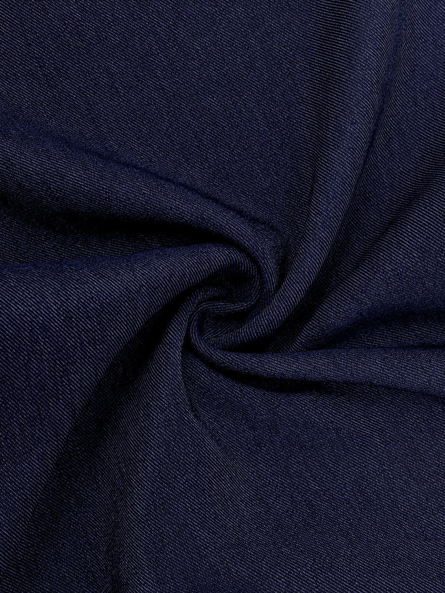 Overall mit Langarm, weitem Bein, Reißverschluss und Stehkragen - - Jumpsuits - Concept Fashionlab