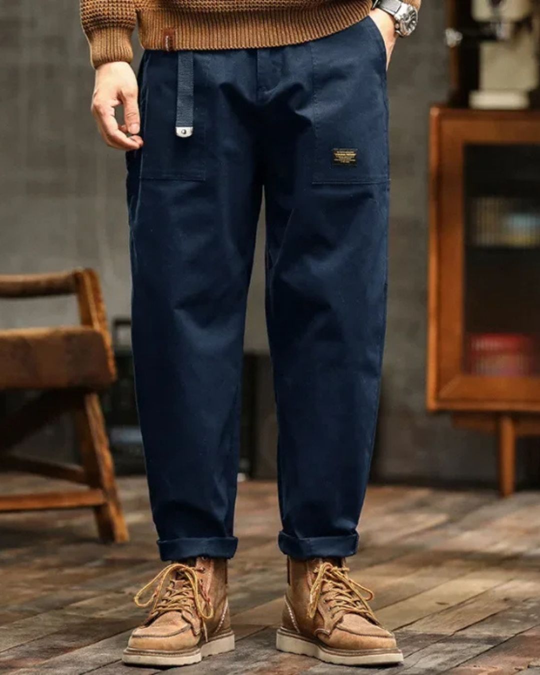 Vintage Cargohose – Zeitloser Utility-Stil mit modernem Tragekomfort