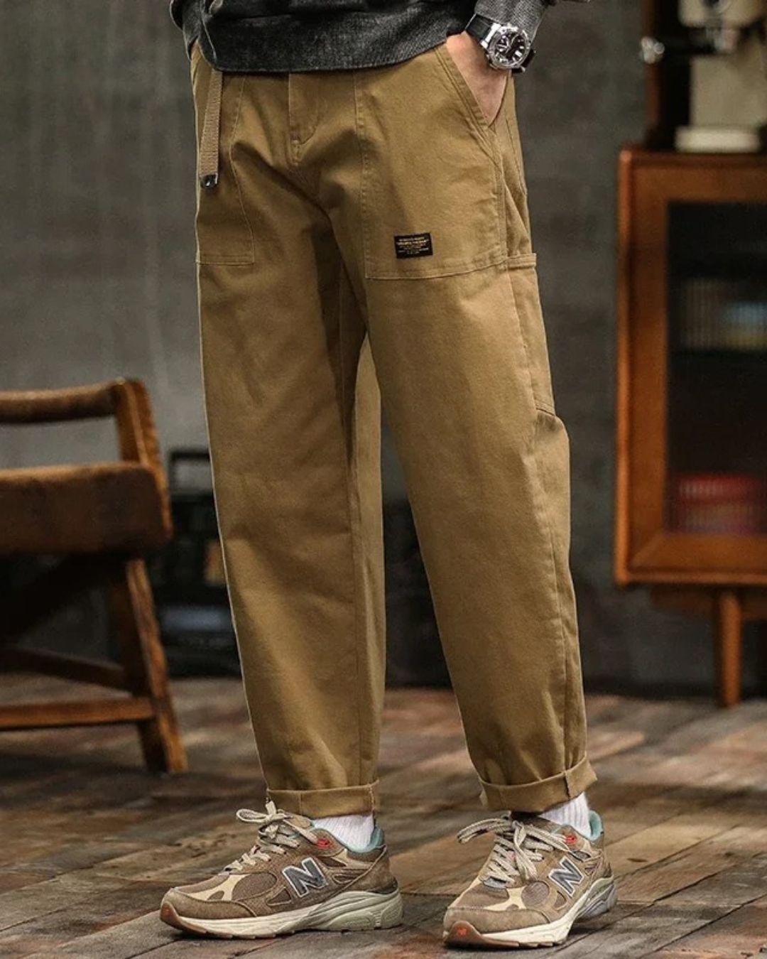 Vintage Cargohose – Zeitloser Utility-Stil mit modernem Tragekomfort