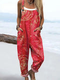 Wildblumen-Drift-Jumpsuit