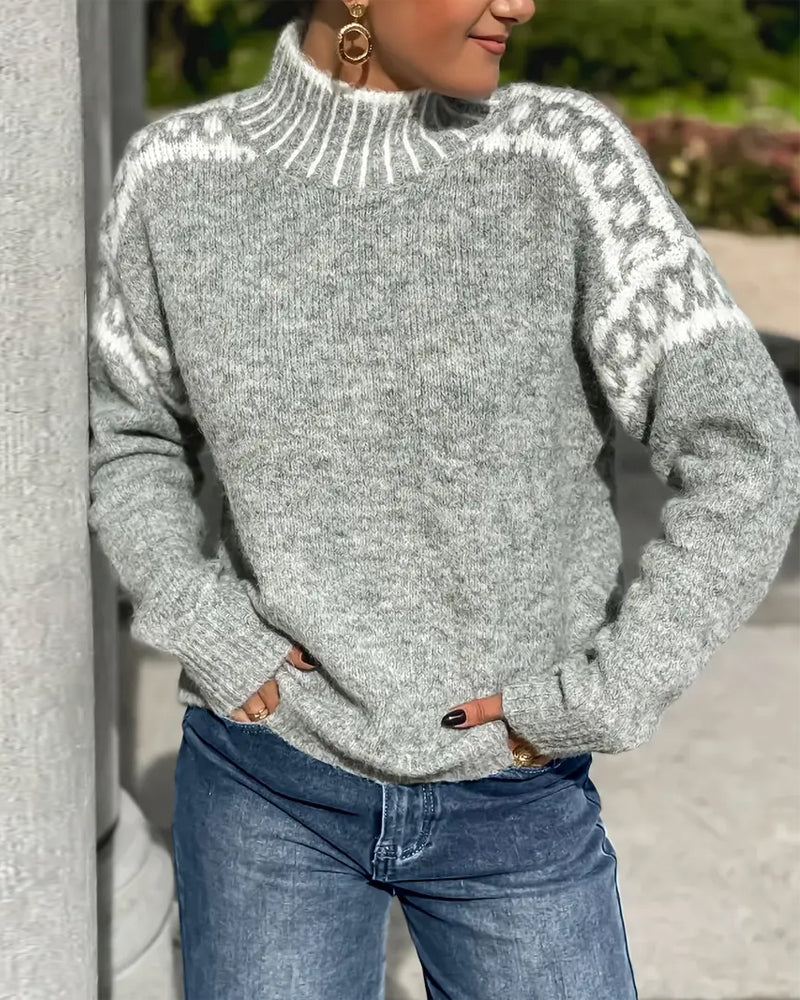 Luxuriöser Strickpullover