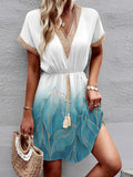 Emy Boho-Kleid mit Quasten und fließenden Fransen