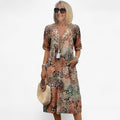 Kleid mit Blumenmuster Damen