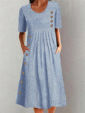 Edna | Gestreiftes Sommerkleid
