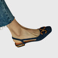 Schlanke und schicke Slingback-Sandalen Damen