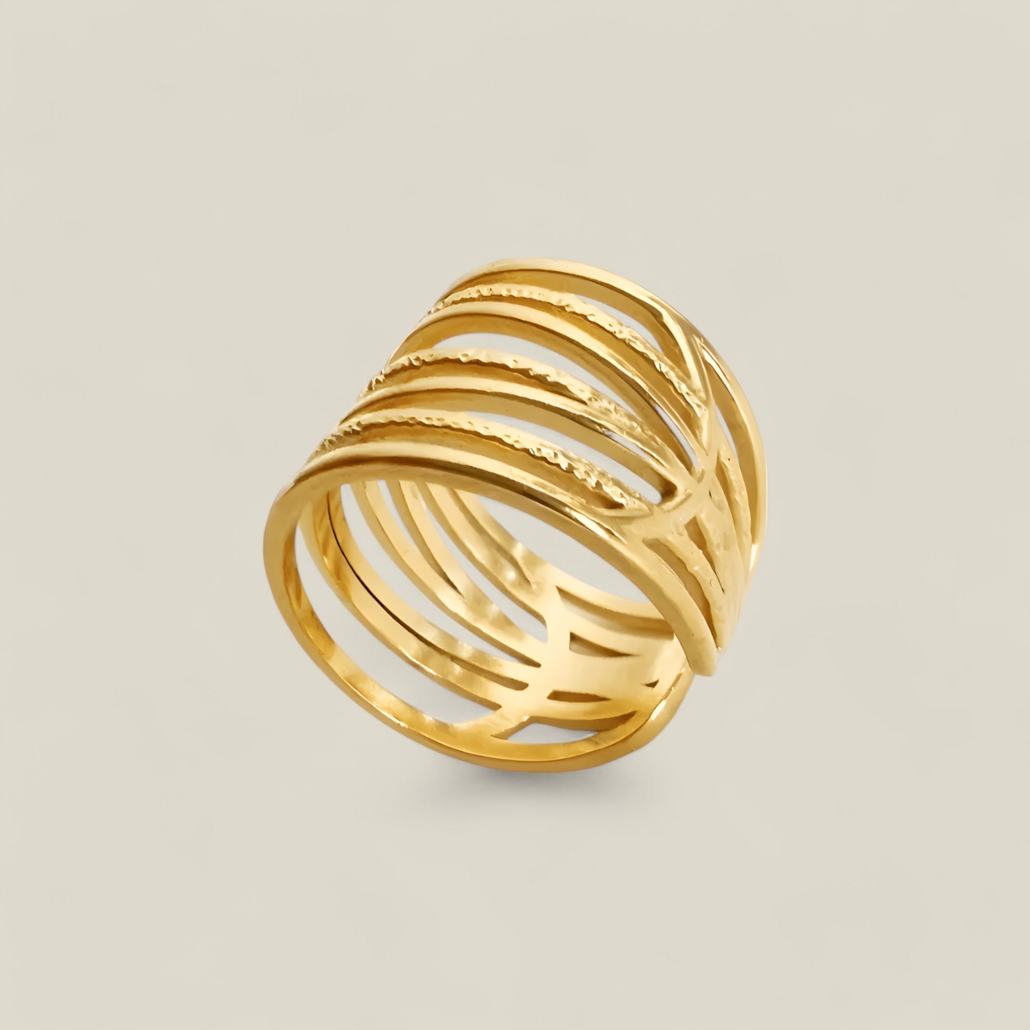 Lillian | Eleganter Cascading Ring - - - Concept Fashionlab