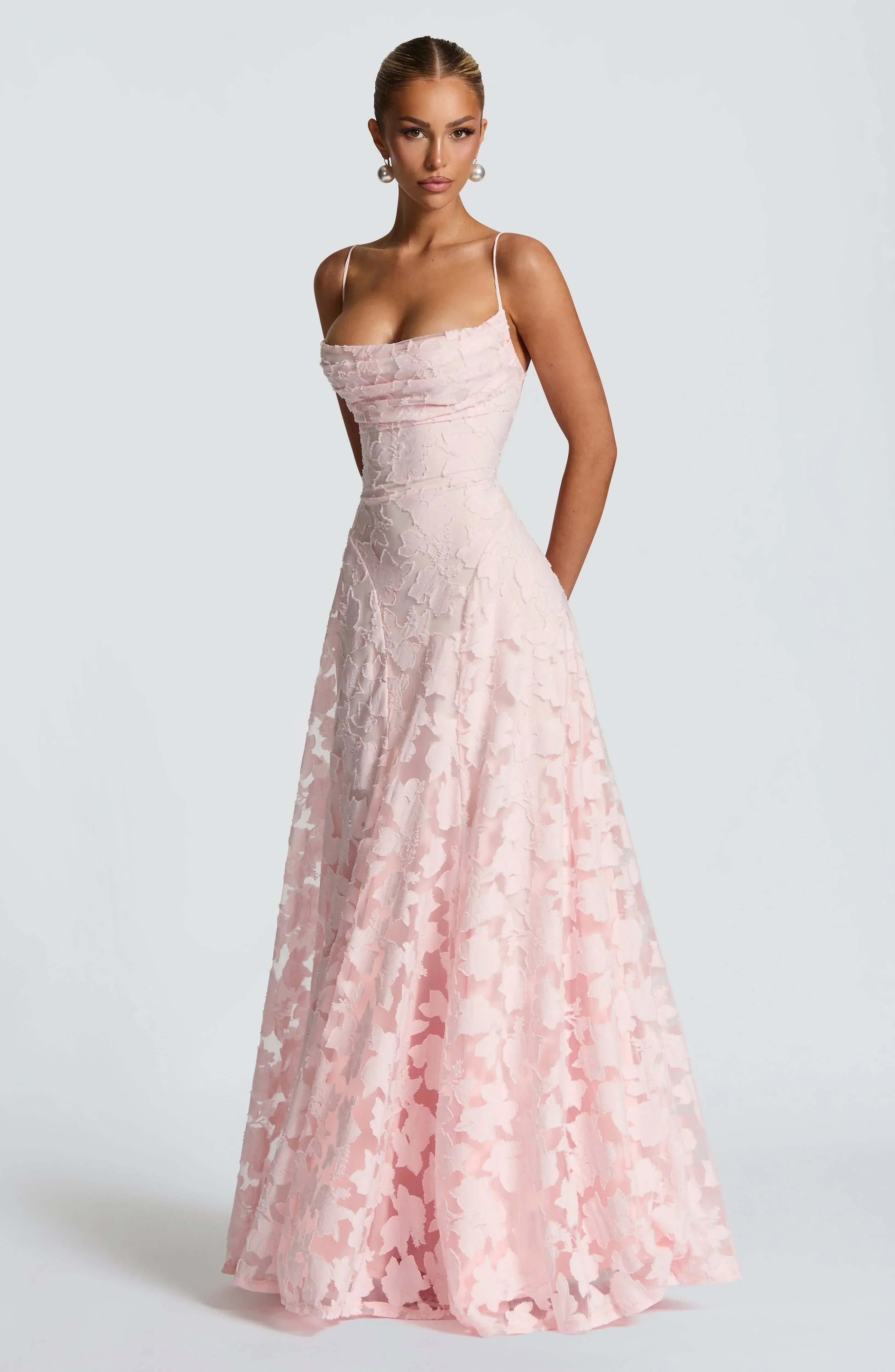 Aveline |Elegant Lace Corset Maxi Dress - Glamorous Evening Gown - - Maxi Dress - Concept Fashionlab