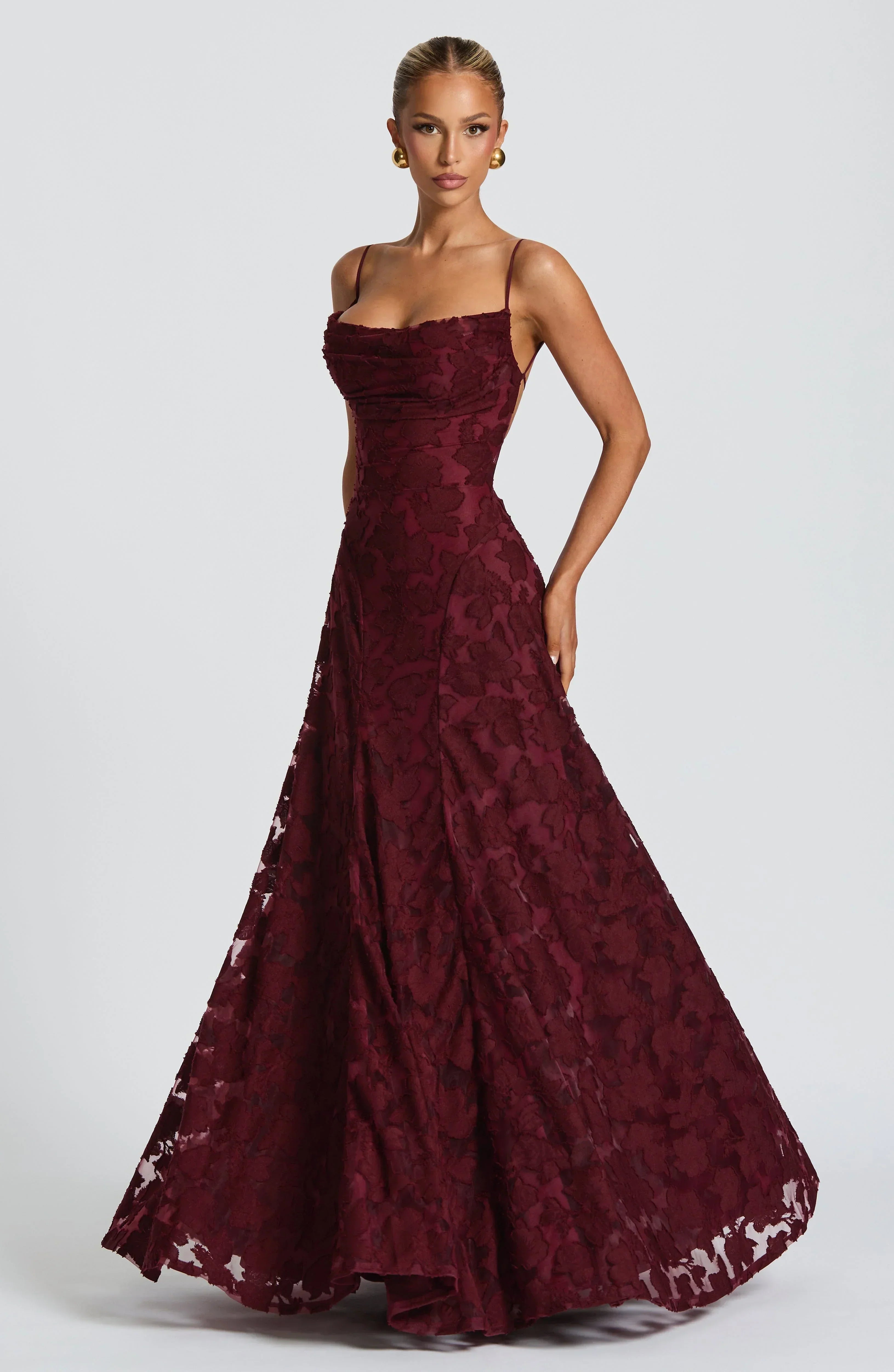 Aveline |Elegant Lace Corset Maxi Dress - Glamorous Evening Gown - - Maxi Dress - Concept Fashionlab