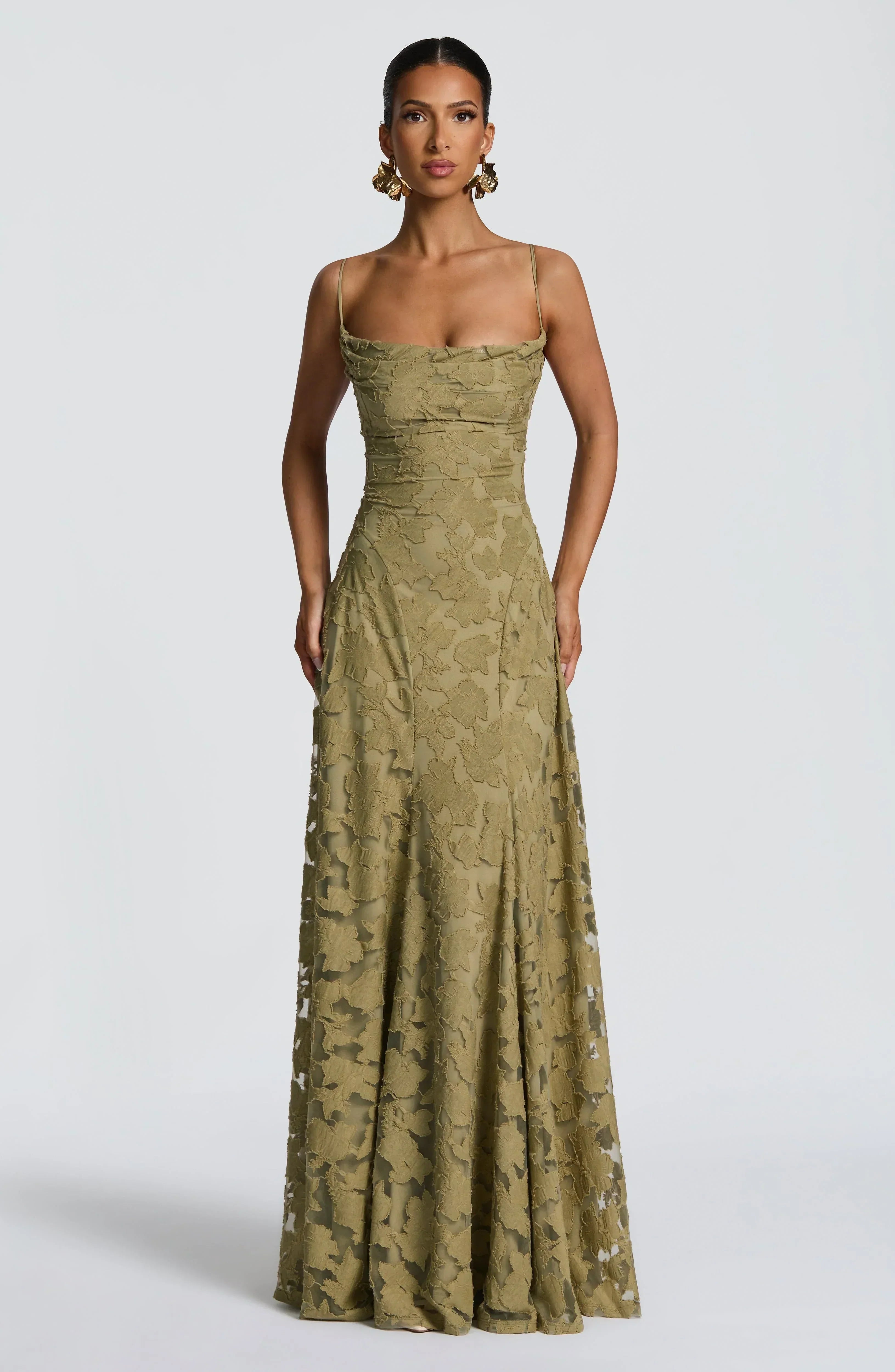 Aveline |Elegant Lace Corset Maxi Dress - Glamorous Evening Gown - - Maxi Dress - Concept Fashionlab