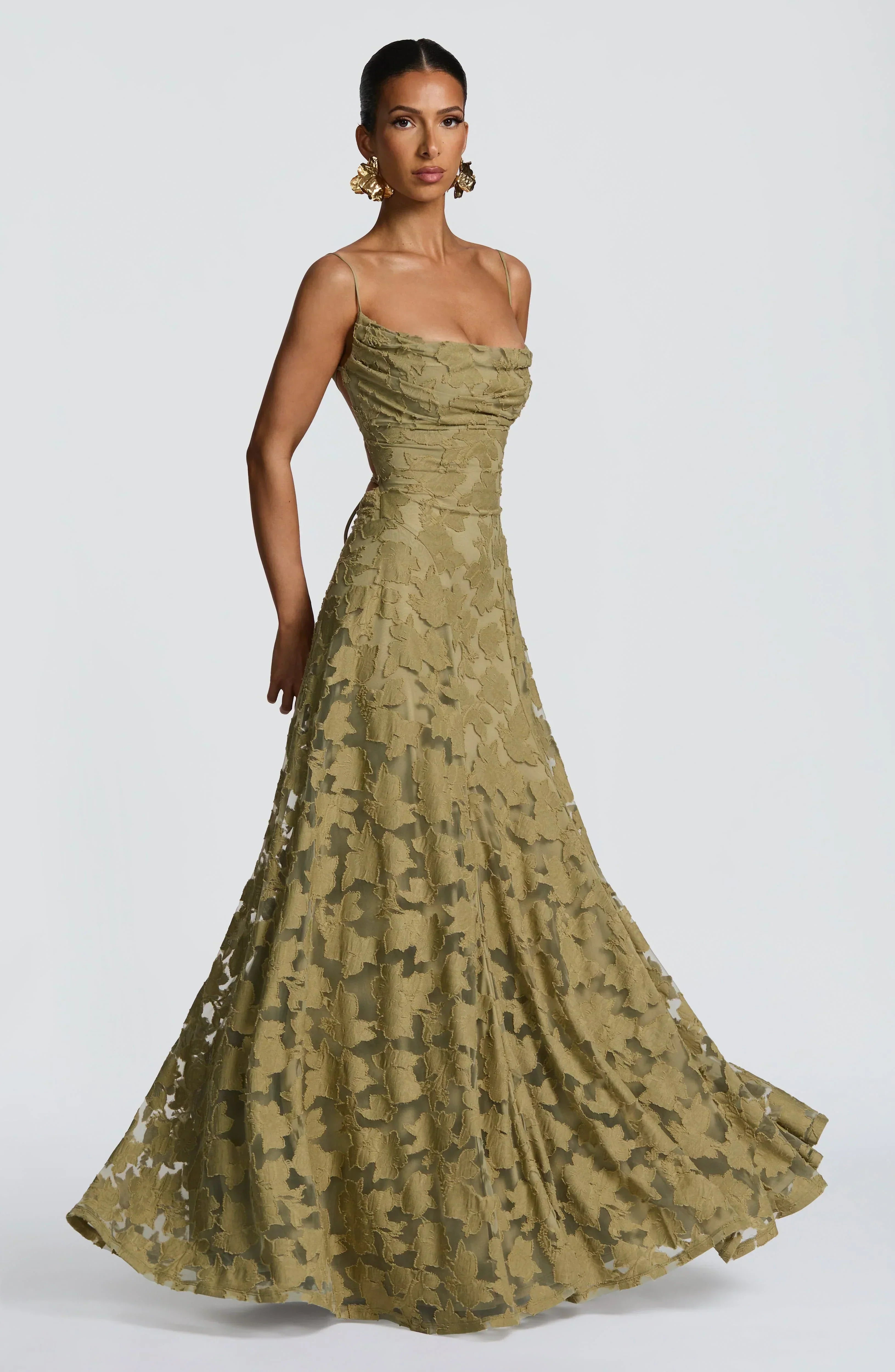 Aveline |Elegant Lace Corset Maxi Dress - Glamorous Evening Gown - - Maxi Dress - Concept Fashionlab