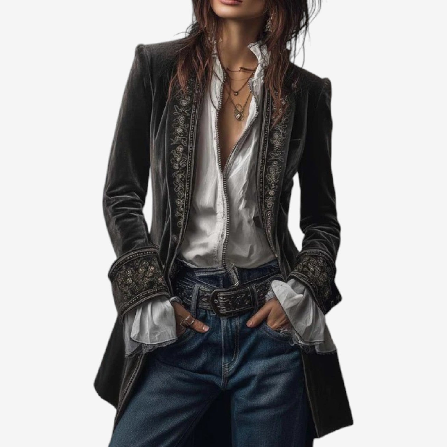 Quinlaya eleganter taillierter Blazer