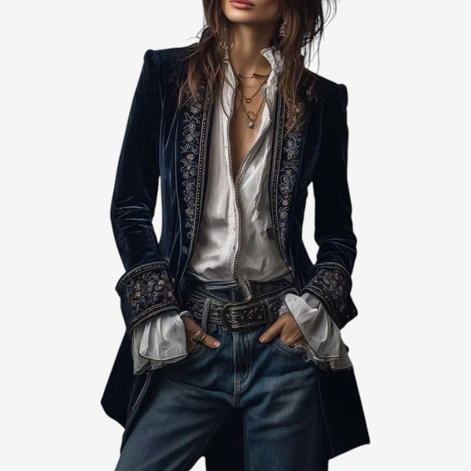 Quinlaya eleganter taillierter Blazer